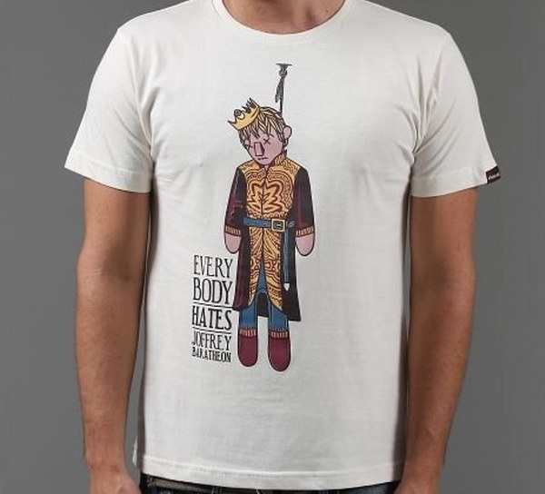 Camiseta Everybody Hates Joffrey (tamanho G)